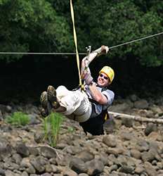 White Water Rafting Sarapiqui River + Canopy Tour Combo