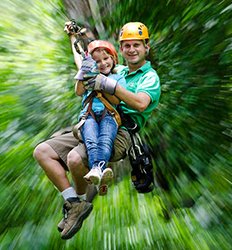 Arenal Canopy + Balsa River Rafting Combo Tour