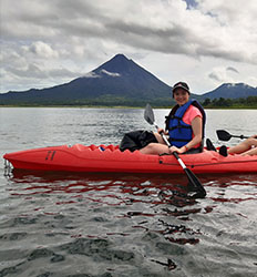 Kayaking Lake Arenal