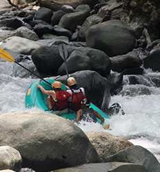 Whitewater Rafting the Naranjo River Class III-IV
