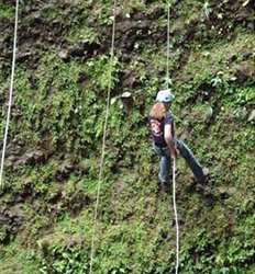 Costa Rica Canyoning, Waterfall Rappelling + Balsa River Rafting Combo Tour