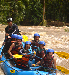 Balsa River Paddle, Arenal Saddle & La Fortuna Waterfall Hike