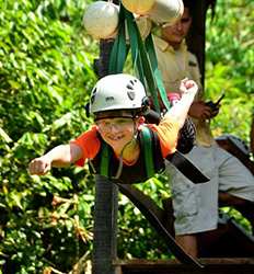 Superman Zipline at Midworld Andventure Park