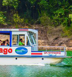 Van Boat Van – Monteverde to Arenal Lake Crossing