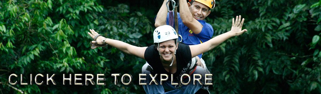 Los Cañones Canopy Tour + Hot Springs