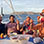 Paseo en Catamarán al Atardecer Flamingo