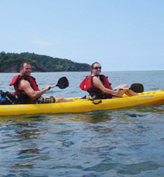 Excursión de Kayak en el Mar de Flamingo & Snorkel en Isla Plata