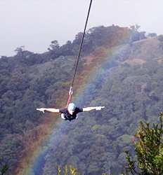 Tirolesa Extrema en Monteverde